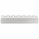 vidaXL Gyepszegélyek 20 pcs Ezüst 103 x 0,05 x 22 cm Rozsdamentes acél