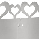 vidaXL Gyepszegélyek 30 pcs Ezüst 103 x 0,05 x 22 cm Rozsdamentes acél