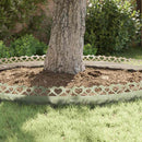 vidaXL Gyepszegélyek 30 pcs Ezüst 103 x 0,05 x 22 cm Rozsdamentes acél