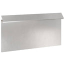 vidaXL Csiga kerítés Ezüst 50 x 3,5 x 25 cm Rozsdamentes acél