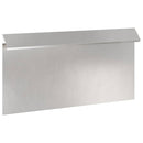 vidaXL Csiga kerítés Ezüst 50 x 3,5 x 25 cm Rozsdamentes acél