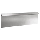 vidaXL Csiga kerítés Ezüst 100 x 3,5 x 25 cm Rozsdamentes acél