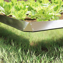 vidaXL Csiga kerítés Ezüst 13,5 x 13,5 x 25 cm Horganyzott acél