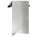 vidaXL Csiga kerítés Ezüst 13,5 x 13,5 x 25 cm Horganyzott acél