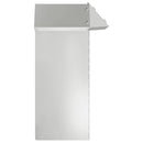 vidaXL Csiga kerítés Ezüst 13,5 x 13,5 x 25 cm Horganyzott acél