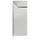 vidaXL Csiga kerítés Ezüst 10 x 10 x 25 cm Horganyzott acél