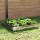 vidaXL Csiga kerítések 8 pcs Ezüst Rozsdamentes acél