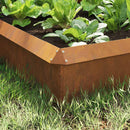 vidaXL Csiga kerítések 8 pcs Rozsdás Időjárásálló acél