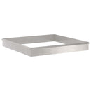 vidaXL Csiga kerítések 12 db 100 x 3,5 x 25 cm Rozsdamentes acél Ezüst