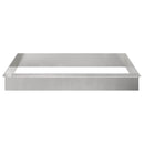 vidaXL Csiga kerítések 12 db 100 x 3,5 x 25 cm Rozsdamentes acél Ezüst