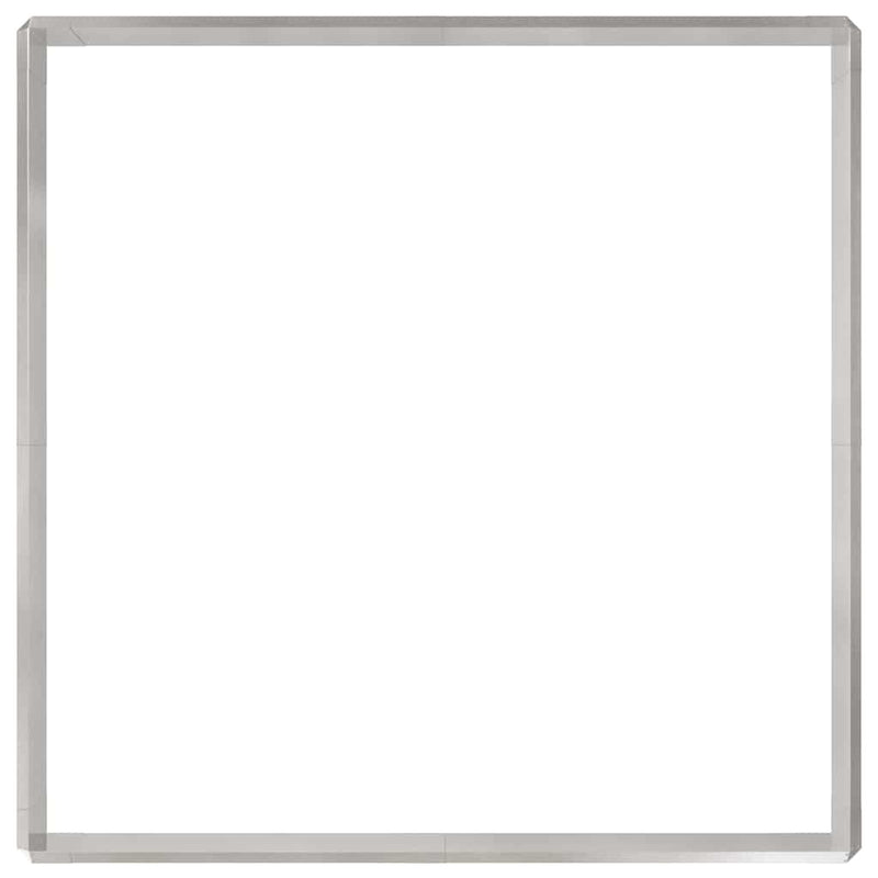 vidaXL Csiga kerítések 12 pcs Ezüst Rozsdamentes acél