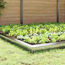 vidaXL Csiga kerítések 20 pcs Ezüst Rozsdamentes acél