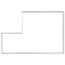 vidaXL Csiga kerítések 16 pcs Ezüst Rozsdamentes acél