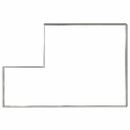 vidaXL Csiga kerítések 16 pcs Ezüst Horganyzott acél