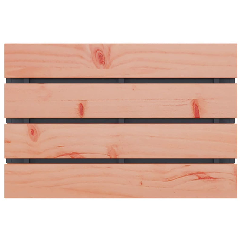 vidaXL Kerti pad Antracit 60 x 40 x 43 cm Acél