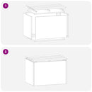 vidaXL Kerti pad Oliva zöld 60 x 40 x 43 cm Acél