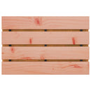 vidaXL Kerti pad Rozsdás 60 x 40 x 43 cm időjárásálló acél