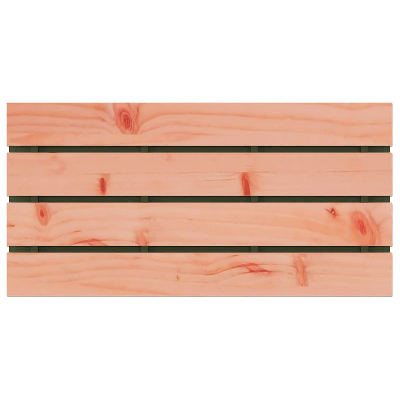 vidaXL Kerti pad Oliva zöld 80 x 40 x 43 cm Acél