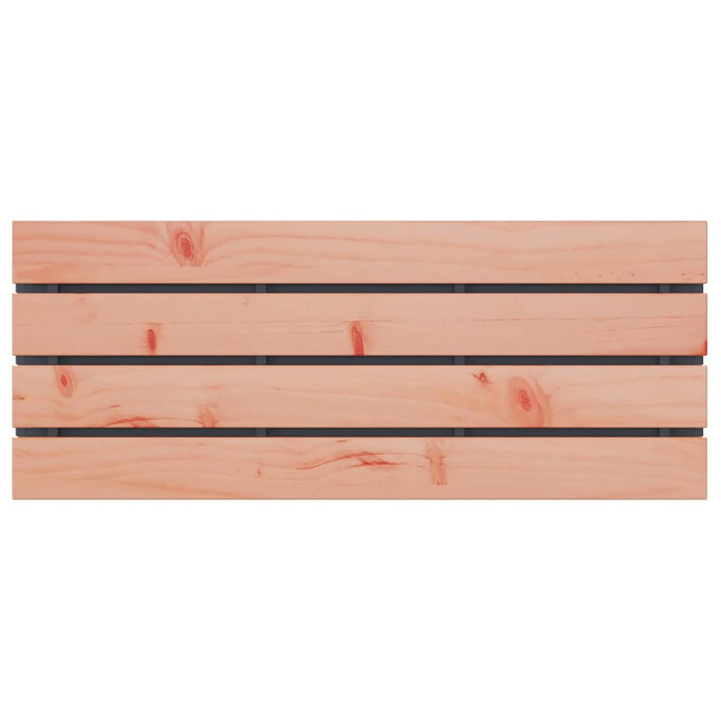 vidaXL Kerti pad Antracit 100 x 40 x 43 cm Acél