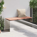 vidaXL Kerti pad Ezüst 100 x 40 x 43 cm Rozsdamentes acél