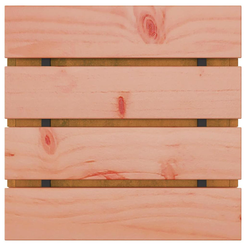 vidaXL Kerti pad Rozsdás 40 x 40 x 43 cm időjárásálló acél