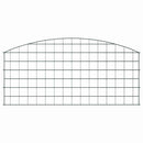 vidaXL Tó Kerítés Készlet 5 pcs Zöld 100 x 50 cm Acél