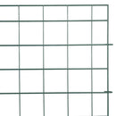 vidaXL Tó Kerítés Készlet 5 pcs Zöld 100 x 50 cm Acél