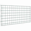 vidaXL Tó Kerítés Készlet 5 pcs Zöld 100 x 50 cm Acél