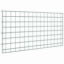 vidaXL Tó Kerítés Készlet 5 pcs Zöld 100 x 50 cm Acél