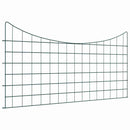 vidaXL Tó Kerítés Készlet 5 pcs Zöld 100 x 50 cm Acél