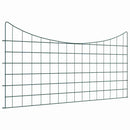vidaXL Tó Kerítés Készlet 5 pcs Zöld 100 x 50 cm Acél