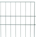 vidaXL Tó Kerítés Készlet 5 pcs Zöld 100 x 50 cm Acél