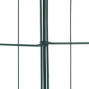 vidaXL Tó Kerítés Készlet 5 pcs Zöld 100 x 50 cm Acél