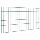 vidaXL Tó Kerítés Készlet 5 pcs Zöld 100 x 50 cm Acél