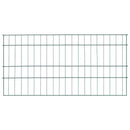 vidaXL Tó Kerítés Készlet 5 pcs Zöld 100 x 50 cm Acél