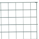 vidaXL Tó Kerítés Készlet 8 pcs Zöld 50 x 80 cm Acél