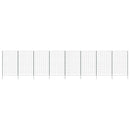 vidaXL Tó Kerítés Készlet 8 pcs Zöld 50 x 80 cm Acél