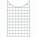 vidaXL Tó Kerítés Készlet 8 pcs Zöld 50 x 80 cm Acél