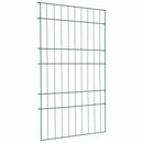 vidaXL Tó Kerítés Készlet 8 pcs Zöld 50 x 80 cm Acél