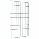 vidaXL Tó Kerítés Készlet 8 pcs Zöld 50 x 80 cm Acél