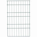 vidaXL Tó Kerítés Készlet 8 pcs Zöld 50 x 80 cm Acél