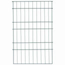 vidaXL Tó Kerítés Készlet 8 pcs Zöld 50 x 80 cm Acél