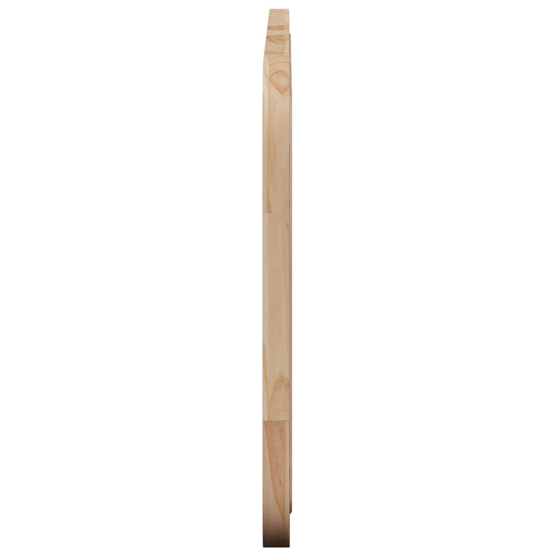 vidaXL Fejtámla fejtámlával Természetes 120 x 55 x 3 cm Rattan