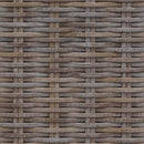 vidaXL Tárolópad GENDT Szürke 110 x 40 x 50 cm Rattan