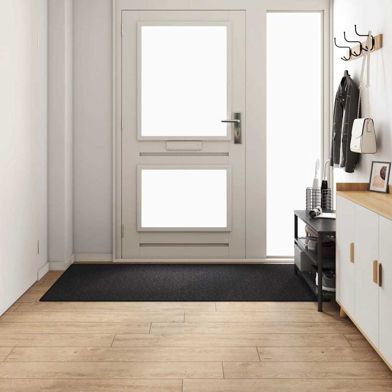 vidaXL Szőnyeg futó Antracit 100 x 200 cm 100% Polipropilén