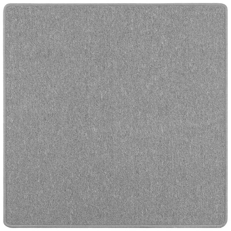 vidaXL Szőnyeg futó Világosszürke 100 x 100 cm 100% Polipropilén