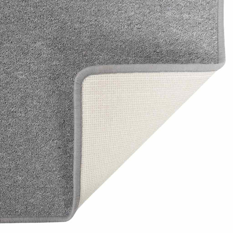 vidaXL Szőnyeg futó Világosszürke 100 x 300 cm 100% Polipropilén