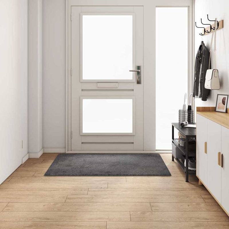 vidaXL Szőnyeg futó Szürke 100 x 150 cm 100% Polipropilén Tuftr