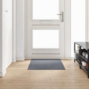 vidaXL Szőnyeg futó Szürke 80 x 150 cm szövet