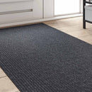 vidaXL Szőnyeg futó Szürke 80 x 200 cm szövet